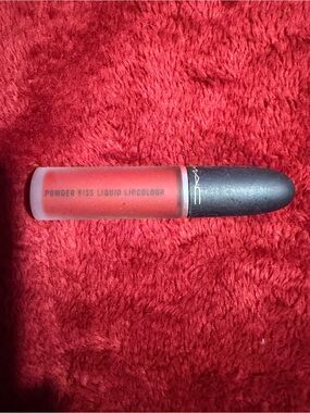 MAC Cosmetics Powder Kiss Liquid Lipcolour - Vibrant Red
